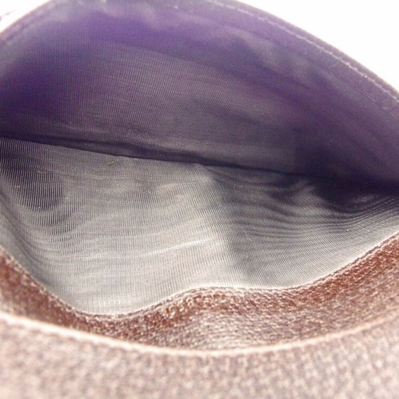 GUCCI purse GGpattern beige canvas x leather Authentic used - Picture 7 of 8